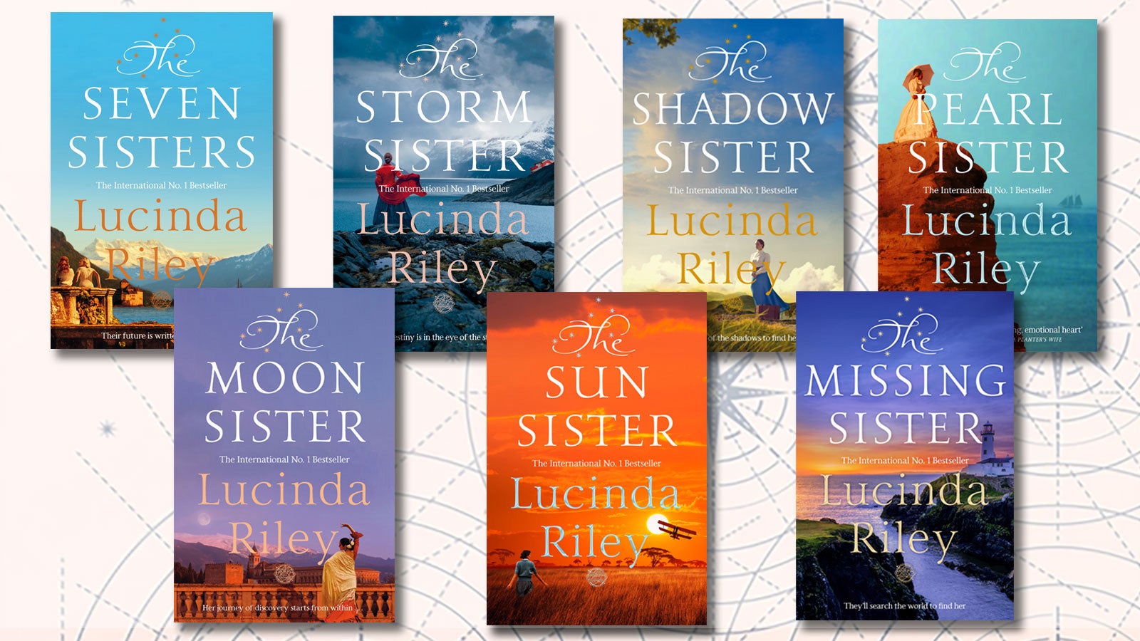 7 sisters book. Люсинда Райли все книги. Райли 7 сестер. Люсинда Райли 7 сестер. Люсинда Райли семь сестер все книги.